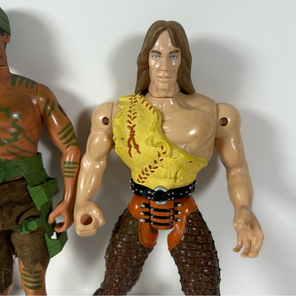 FIGURINE Action Man Hasbro Jungle Hercules, Peter Superhero Lot Of 3 - Picture 2 of 6